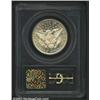 Image 2 : 1899-S 50C MS63 PCGS. The moderately bright fields shimmer as the coin turns beneath the light, this
