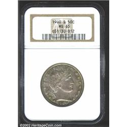 1900-S 50C MS65 NGC. The 1900-S was produced to the extent of 2.5 million pieces, a decent number of