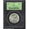 1901-S 50C MS61 PCGS. Both sides are crisply impressed with few, if any, areas of incompleteness. Un