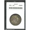 1903 50C MS65 ANACS. While this issue's original mintage of 2.2 million pieces is respectable for th