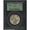 1906-S 50C MS63 PCGS. Both sides are well struck for the type, although we do note some faint roller