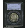 1894 50C PR64 PCGS. A nicely struck near-Gem with speckled golden-brown and lilac patina. Less than.