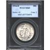 Image 1 : 1916-D 50C MS65 PCGS. A lustrous, brilliant, and beautifully preserved Gem. The central skirt lines.