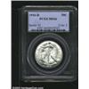 1916-D 50C MS66 PCGS. FS-8, Breen-5130. The mintmark is boldly repunched southeast. A brilliant, lus