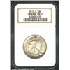 1917-D 50C Obverse MS62 NGC. Nicely struck with very good luster and original lilac-gray patina. The