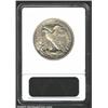 Image 2 : 1918-D 50C MS61 ANACS. The obverse has a familiar faint gold color, while the reverse has more inter