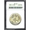1935-S 50C MS65 ANACS. Both sides have luminous apricot patina. A lustrous Gem that has a reasonable