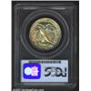 Image 2 : 1938 50C MS65 PCGS. The reverse has splendid orange-gold and violet patina. A lustrous Gem with a de