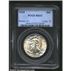 1939 50C MS67 PCGS. Delicate golden patination drifts over sharp, virtually full devices and distrac