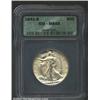 1941-S 50C MS65 ICG. A brilliant and lustrous Gem that has beautifully preserved surfaces. The centr
