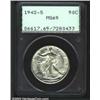 1942-S 50C MS65 PCGS. Brilliant and lustrous with the expected softness on Liberty's hand and upper.