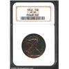 Image 1 : 1942 50C PR65 NGC. Deeply toned in iridescent crimson, electric-blue, and gold colors. A sharply str
