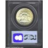 Image 2 : 1953-D 50C MS65 Full Bell Lines PCGS. Lightly toned with milky-gray and yellow-green colors. A lustr