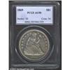 Image 1 : 1869 S$1 AU50 PCGS. Well defined with light golden toning and considerable remaining luster. Despite
