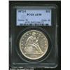 Image 1 : 1872-S S$1 AU50 PCGS. The strike is decent for the issue with considerable remaining luster. The rev