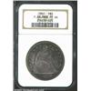 Image 3 : 1861 S$1 PR66 NGC. Ex: P. Kaufman. On paper, the 1861 might seem like one of the most common proof S
