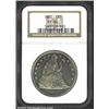 Image 1 : 1862 S$1 PR64 NGC. It is generally accepted that 550 proof Seated Dollars were produced in 1862, all