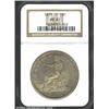 Image 1 : 1873-CC T$1 MS61 NGC. The Carson City Mint inaugurated Trade Dollar production in 1873 with a rather