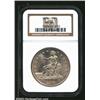 Image 1 : 1876 T$1 MS64 NGC. Type One Obverse / Type One Reverse. Excellent for type purposes, this piece has.