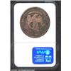 Image 2 : 1876-CC T$1 MS61 NGC. Type I Obverse / Type II Reverse. Tall CC. An interesting coin, the nearly unt