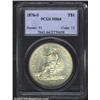 Image 1 : 1876-S T$1 MS64 PCGS. Type I Obverse / Type I Reverse. Large S. Breen-5800. Despite large scale expo