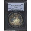 Image 1 : 1873 T$1 PR64 Cameo PCGS. Struck from an early die state of the so-called "Patched Letters Reverse,"