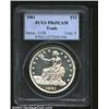 Image 1 : 1881 T$1 PR65 Cameo PCGS. Formerly sold as lot 6605 in our February 2002 Long Beach Sale, where it w