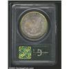 Image 2 : 1878 7TF S$1 Reverse of 1879 MS64 PCGS. The periphery has a luminous band of yellow-green color, whi