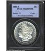 Image 1 : 1880-S S$1 MS65 Deep Mirror Prooflike PCGS. A well struck near-Gem of this often high grade coin. A.
