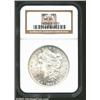 Image 1 : 1881 S$1 MS65 NGC. A brilliant and well struck Gem with lustrous surfaces and mildly prooflike field