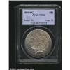 Image 1 : 1881-CC S$1 MS66 PCGS. While the reverse is only lightly toned, the obverse has vivacious olive, gol