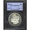 Image 1 : 1881-CC S$1 MS65 Deep Mirror Prooflike PCGS. A sharply struck and lightly toned Gem that has pleasin
