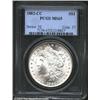 Image 1 : 1882-CC S$1 MS65 PCGS. A brilliant and lustrous Gem with a bold strike and carefully preserved field