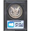 Image 2 : 1885 S$1 MS65 Deep Mirror Prooflike PCGS. The surfaces show light abrasions with a hint of golden pa