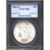 1885-CC S$1 MS65 PCGS. A brilliant and flashy Gem with beautiful surfaces and a razor-sharp strike..