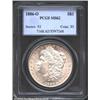 1886-O S$1 MS62 PCGS. A flashy example that has faint and intermittent peripheral hints of copper-go