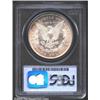 Image 2 : 1886-O S$1 MS62 PCGS. A flashy example that has faint and intermittent peripheral hints of copper-go