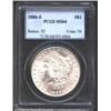 1886-S S$1 MS64 PCGS. Bright, satiny white surfaces with great eye appeal. A few luster grazes on th