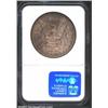 Image 2 : 1887 S$1 MS64 NGC. Stunning color in varied shades of steel-blue, green, gold, and silver. The strik