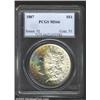 1887 S$1 MS66 PCGS. The base of the first 8 in the date is sharply repunched, but the eye appeal of.