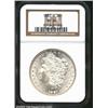 1887-S S$1 MS64 NGC. Cartwheel luster with white mint frost and a near-perfect strike. A few light a