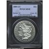 1889-CC S$1 XF45 PCGS. This untoned example displays moderately glowing fields and devices that are.