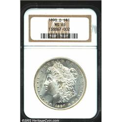 1890-O S$1 MS65 NGC. VAM-5. The 9 in the date is lightly repunched at the top of the upper loop. Nic