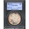 Image 1 : 1891-CC S$1 MS64 PCGS. VAM-3. Top 100 Variety. The so-called "Spitting Eagle." A lustrous and nicely