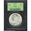 Image 1 : 1897 S$1 MS65 PCGS. Both sides of this richly frosted example display razor sharp striking definitio