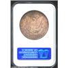 Image 2 : 1897 S$1 MS66 NGC. This lovely and original Gem is lustrous despite its deep rust-orange and green-g