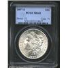 Image 1 : 1897-S S$1 MS65 PCGS. A brilliant and sharply struck Gem with flashy luster and relentlessly unabrad