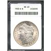 Image 1 : 1903-O S$1 MS63 ANACS. The borders have a hint of yellow-green patina. A highly lustrous representat