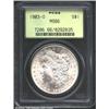 Image 1 : 1903-O S$1 MS66 PCGS. Lustrous and essentially brilliant. A nicely struck Gem that has exceptional s