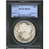 Image 1 : 1921-S S$1 MS65 PCGS. Frosty white, with an almost complete lack of color and only a few extremely m